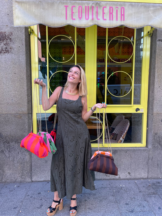 Bolsos rayas