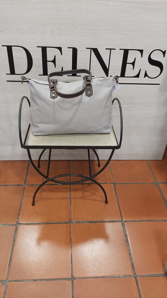 Bolso Macarena Gris Claro