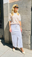 Falda vaquera Blanca