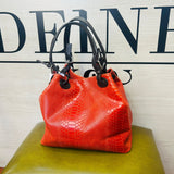 Bolso Piel estilo serpiente