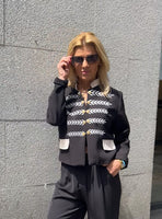 Chaqueta estilo militar