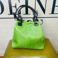 Bolso Piel estilo serpiente